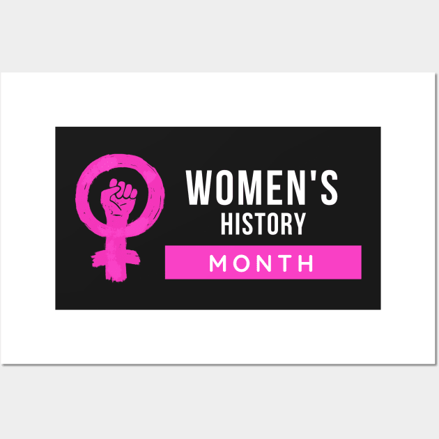 Women's History Month Wall Art by yassinebd